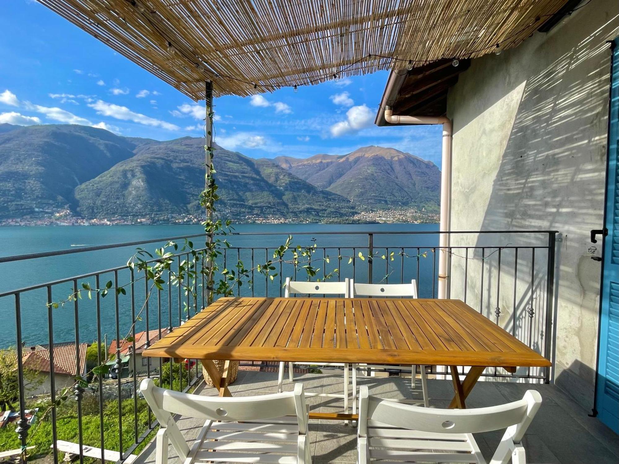 Il Noce Lake View Apartment Лезено Экстерьер фото